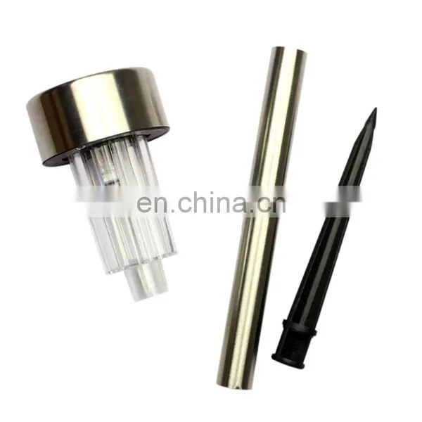 Led Solar Plug Light Lawn Light Stainless Steel Garden Decorative Light photo-6