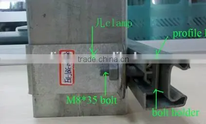 Agricultural Greenhouse Film Fixing Channel Profiles photo-2