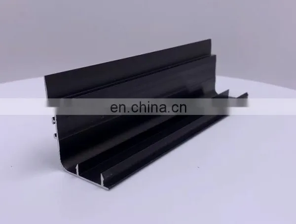 Shengxin China алюминиевые профили черные алюминиевые профили с анодированным черным порошковым покрытием алюминиевые профили