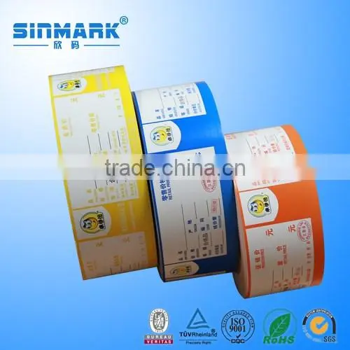 Sinmark Low Price Label Printing Window Transparent Sticker photo-4
