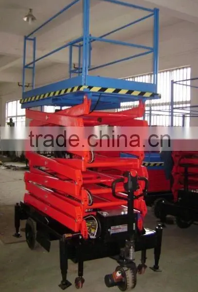 6-12m 300kg Electric Mobile Scissor Lift photo-6