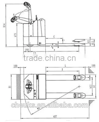 Professional Power Pallet Truck-CH-LPE20-EX photo-2