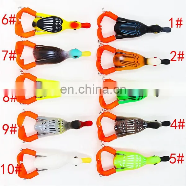 Hot Selling Thunder Frog Rotating Legs 9cm / 11g Floating Bionic Bait Spot Road Sub Simulation Bait photo-2