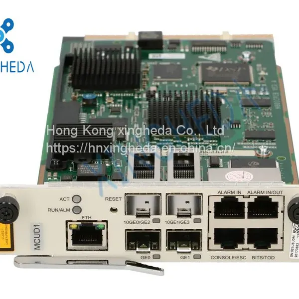 Huawei MCUD1 MA5608T OLT MCUD1 Control Board H801MCUD1 GE/10GE Uplink