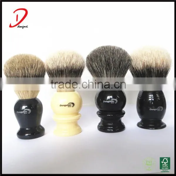 Professional Resin Handle Shaving Brush,silvertip Badger Hair Shaving Brush,china Manufacturer