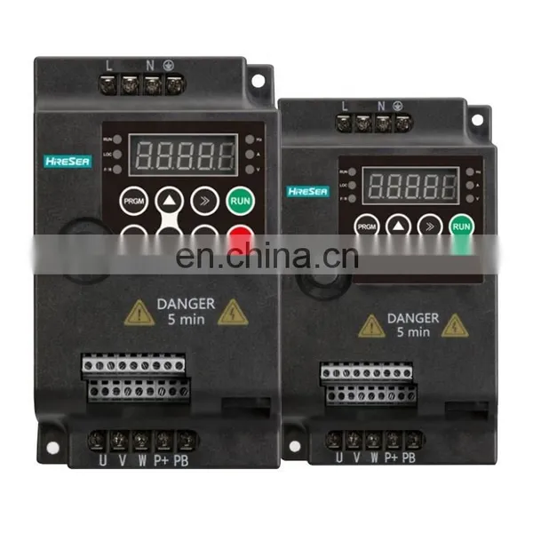 Easy Operation Small Size High Performance 0.75KW 220V the Inverter