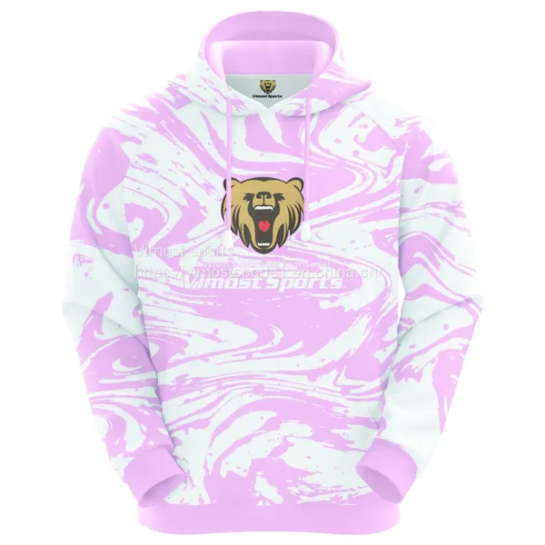 Customized Sublimation Hoodie With Lion Pattern photo-2