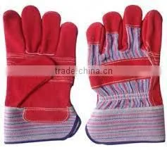 Split Leather Safety Gloves Palm and Double Palm photo-5