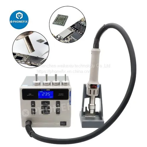 ATTEN ST-862D 110V / 220V Digital Display Hot Air Gun BGA Rework Station For Automatic Sleep Repair photo-2