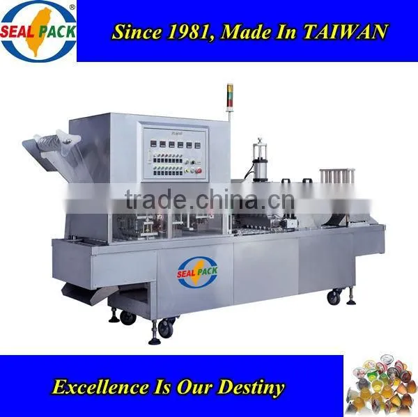 Plastic Jelly Cup With Lid Sealing Machine