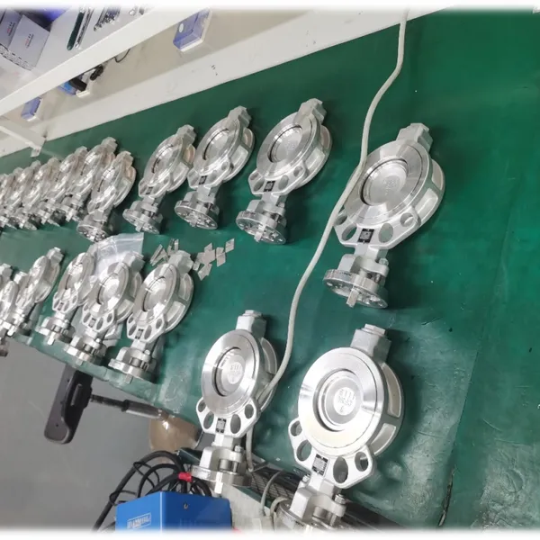 Pneumatic High Performance Butterfly Valve DN50-1200mm With RTFE Seat for Nitrogen Generators photo-4