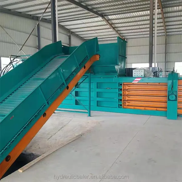 Automatic Waste Recycling Compactor Baler Machine for Garbage Recycling Stations-for Bottles Pouches Cases Cans Cartons photo-4