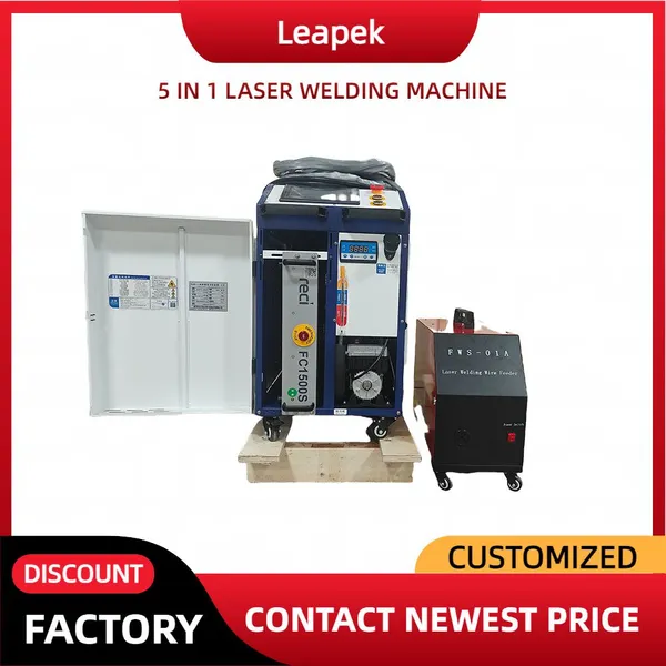 1.5kw Laser Welding Machine Hand Welding for Metal Pipe 5 in 1 Welding Machine photo-3