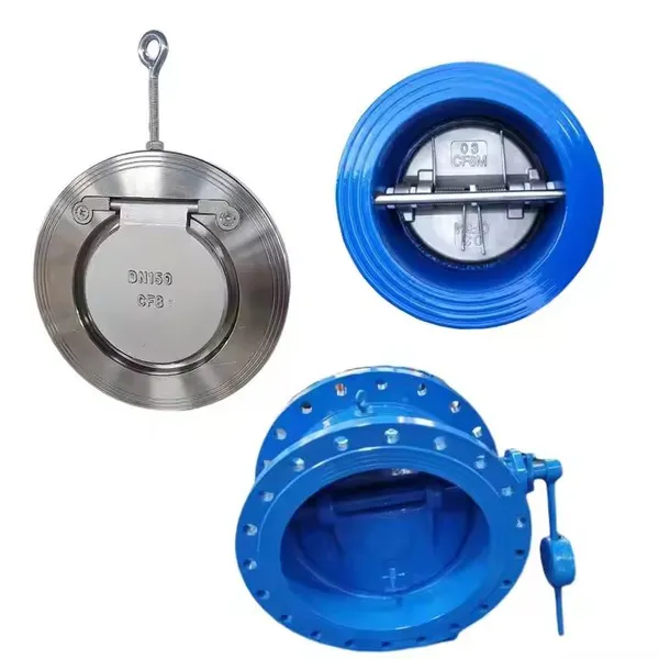 Check Valve Single Disc & Double Plate Wafer Single Flap PN10/PN16 H74W 304 316 Stainless Steel Body CF8 CF8M Check Valve photo-5