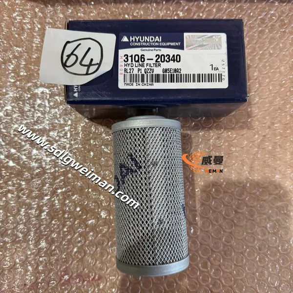 Hyundai Element-Line Filter 31Q6-20340 for Hyundai Excavator R170W-9 photo-3
