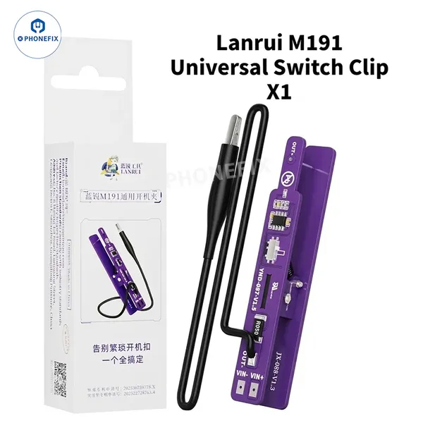 Lanrui M191 Motherboard Diagnostic Clip for IPhone and Android Phones