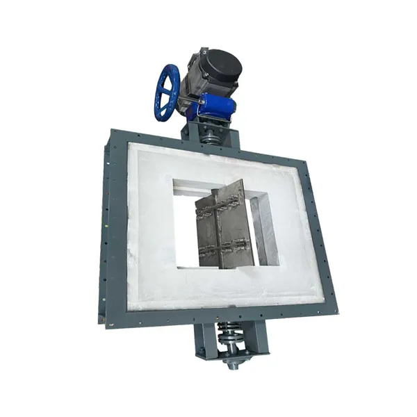 Manufacturer Direct Sales Electric High Temperature Resistant Square Air Valve Square High Temperature Valve photo-2