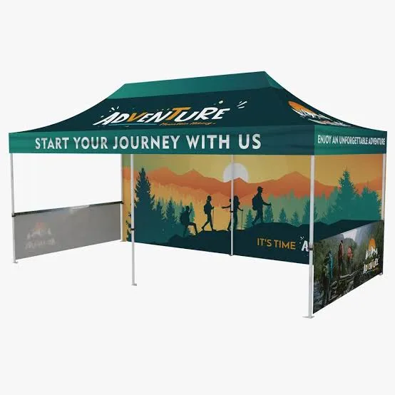 Custom Canopy Tent 10x20 With Logo Personalized Pop Up Canopy Tent Heavy Duty for Outdoor Parties