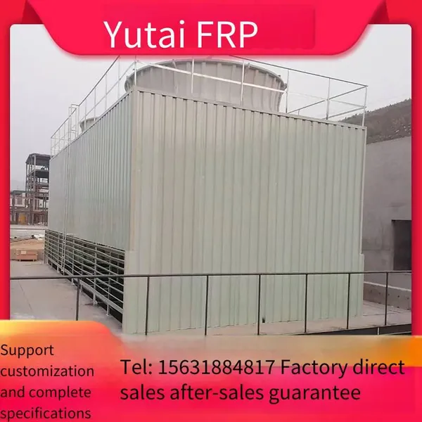 Small Frp Spray Cooling Tower, Square Frp Counterflow Cooling Tower, Manufacturing and Supply, Yutai photo-2