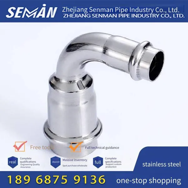 National Standard 316l Thin-wall Stainless Steel Pipe, Double Compression Fittings, Plastic-coated Cold and Hot Water Supply Pipes, Original Manufacturer photo-2