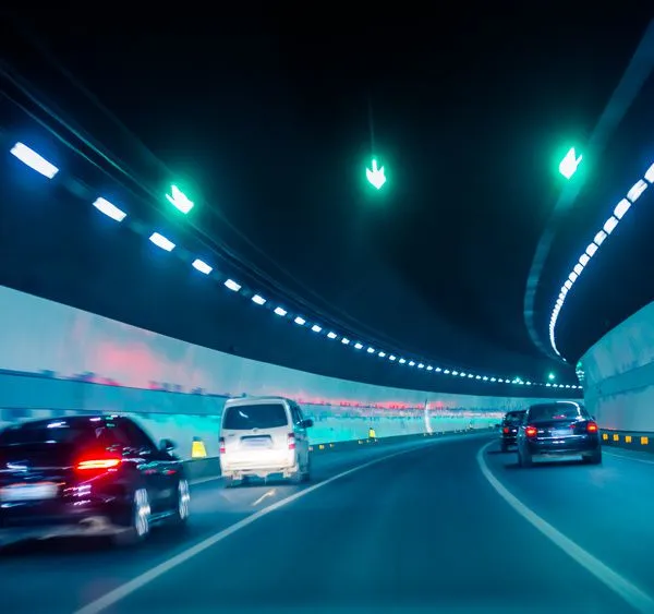 LED Tunnel Light Outdoor High Lumen for Road Tunnel Gallery Lighting