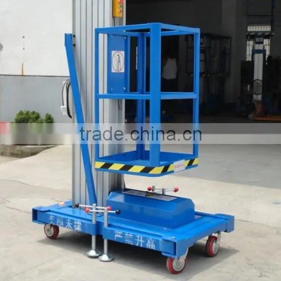 Mini One Man Used Aluminum Electric Man Lift photo-3