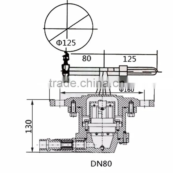 Anti-explosion High Reliability Magnetic Flange Float Switch With High Accuracy photo-2