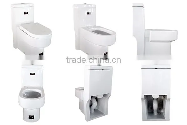 W9007 Hot Design Ceramic Siphonic One-piece Closet Made in China photo-3