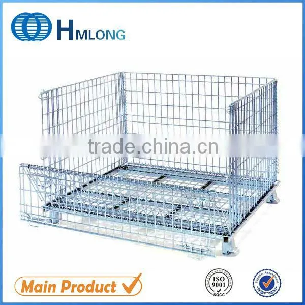 High quality warehouse storage collapsible box stack pallet