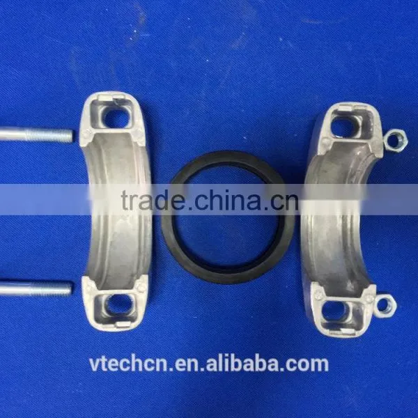 3"/4" Ridged Clamp / With Seal - Aluminium photo-4