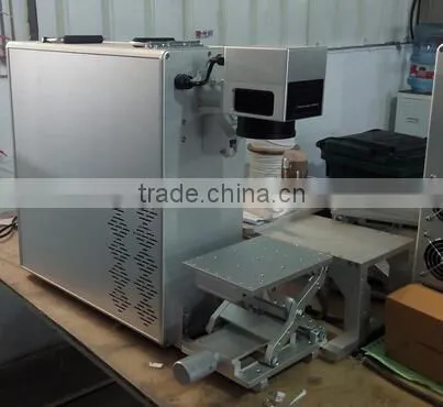 High Quality 20W Portable Fiber Laser Marking Machine Price photo-2