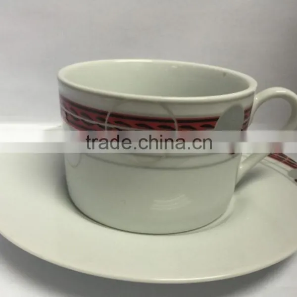 Coffee Cup and Saucer/ceramic Coffee Mug