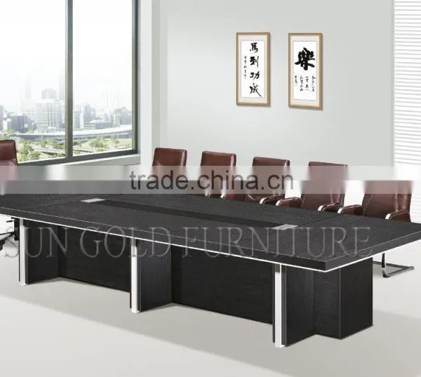 New Luxury Conference Desk Large Office Meeting Table Design (SZ-MT119) photo-3