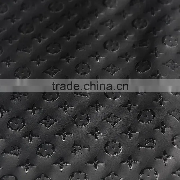 PU Synthetic Leather With Embossed Pattern for Bags Garment