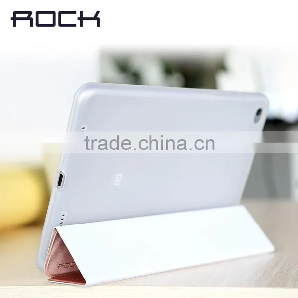 ROCK Phantom Series PU Leather Case for Xiaomi Mi Pad 2 7.9 Inch Soft TPU Full Rubber Smart Magnet Flip Case MT-5326 photo-6