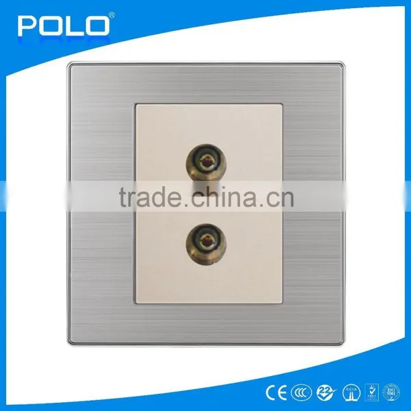 2015 Hot Double TV Socket Outlet/Double Telephone Socket Outlet photo-2