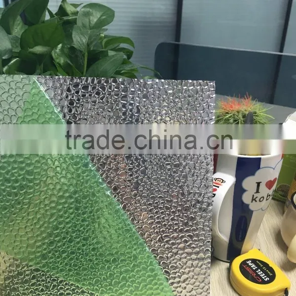 1060 1100 0.7mm Aluminum Hammered Reflective Mirror Sheet photo-2