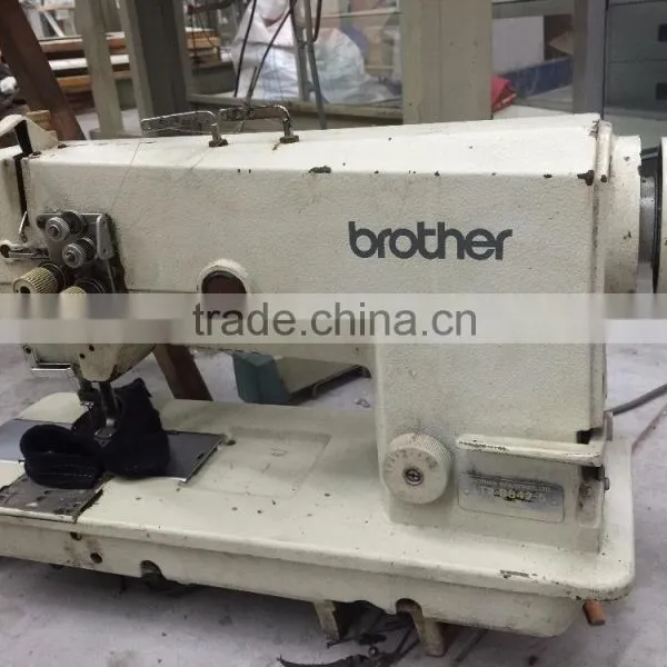 Japan Double Needle Brother 842 Used Second Hand Industrial Sewing Machine With Good Condition