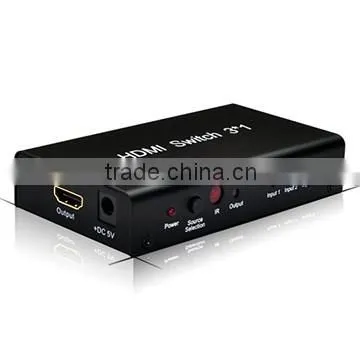 3 in 1 Out HDMI Switch 3x1with Remote Control photo-2