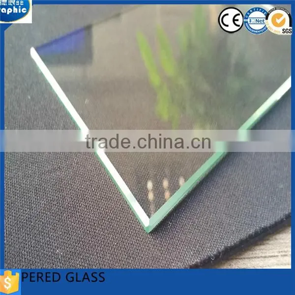 Custom Made Small Size Tempered Glass Panels in