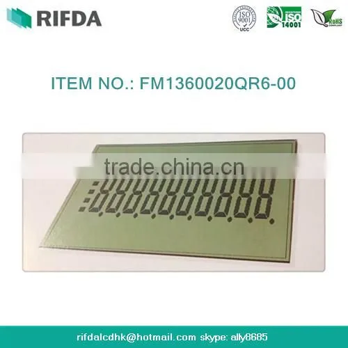 Positive Reflective Film Flexible Lcd Glass Display