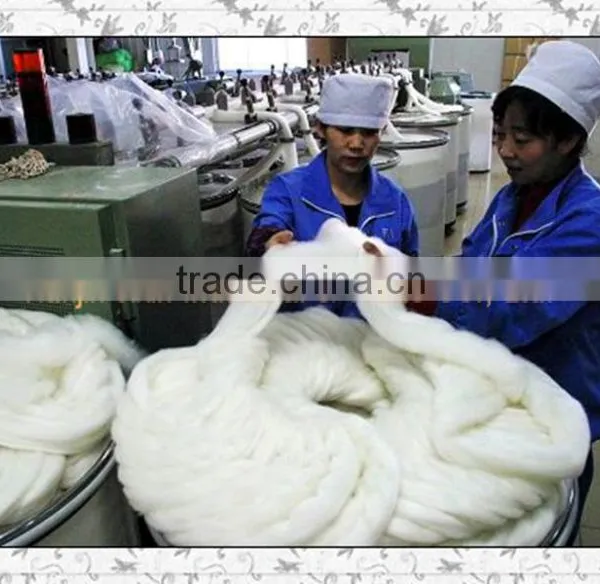 100% Wool White Dehaired Cashmere photo-5