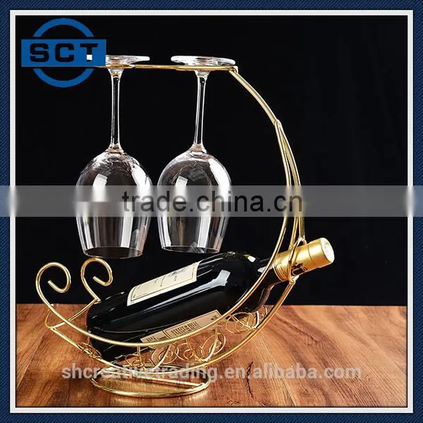 Pirate Ship Shaped Red Wine Bottle Holder Wine Rack photo-5