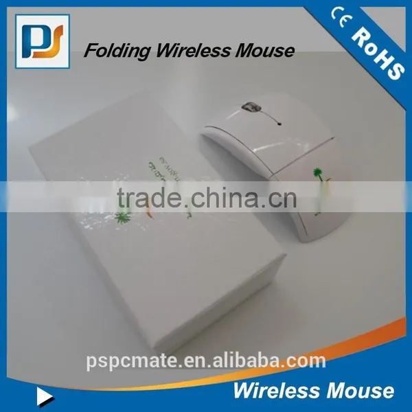 2.4ghz Usb Wireless Mouse Folding Arc Mouse for Promotional photo-3