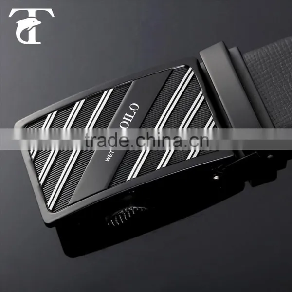 Men Cow Black Patent Leather Belt Without the Buckle photo-4