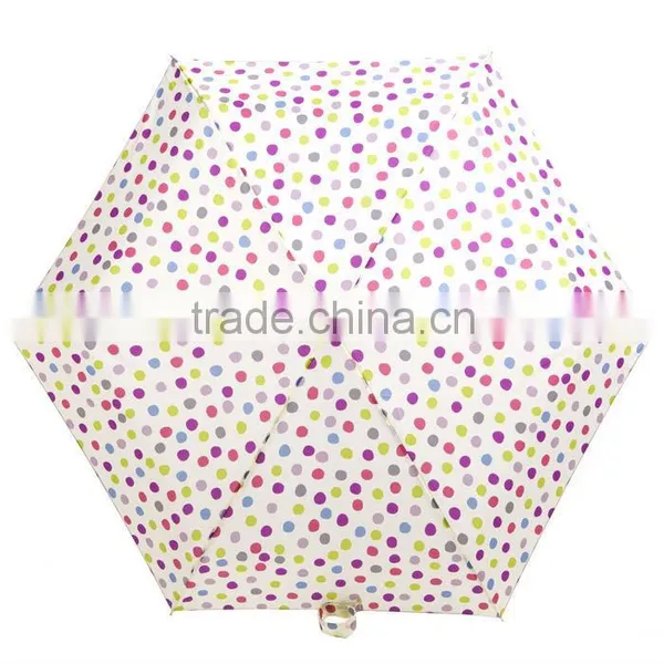 Fashioned Fabric Cotton Polka Dot Umbrella Wholesale Cheap Oem Umbrella photo-2