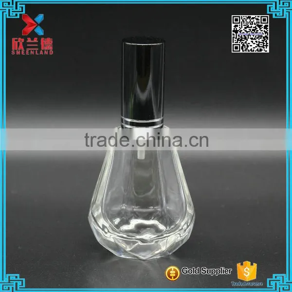 60ml Factory Supply Fashion Glass Perfume Bottle With Metal Sprayer Wholesale photo-2