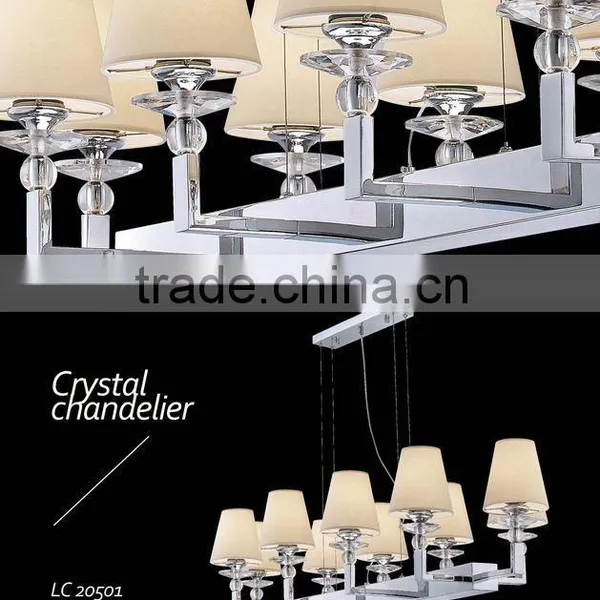 Concise Indoor Pendant Lamp With Lampshade/fiber Optic Chandelier Quality Choice