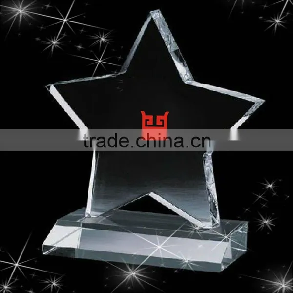 2015 Hot Sale Promotional Crystal Trophy With Artificial Style photo-2