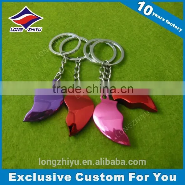 Heart Shape Custom Medal Key Chain Custom Keychain Wholesale photo-2